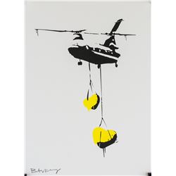 Banksy British Pop Signed Litho on Paper 2/300