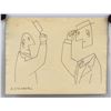 Image 2 : American Pop Ink on Paper Drawing Signed Illegibly