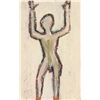 Image 1 : Jean-Michel Basquiat US Mixed Media Cardboard COA