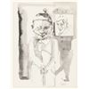 Image 1 : Jose Luis Cuevas Mexican Modernist Ink on Paper