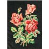 Image 3 : Lot of 2 Embroidery Panel with Frame Flowers