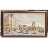 Image 1 : Embroidery 18th Century Dockside Scene