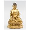 Image 1 : Chinese Gilt Bronze Shakyamuni Buddha Statue