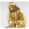 Image 4 : Chinese Gilt Bronze Lohan Statue Qianlong Mark