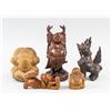 Image 1 : 5 Assorted Chinese Wood Carved Figures