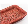 Image 3 : Chinese Red Cinnabar Lacquer Dragon Tray