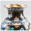 Image 3 : Chinese Cloisonne Vase with Stand