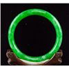Image 1 : Chinese Green Hardstone Bangle