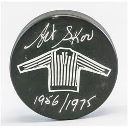 Art Skov 1956-1975 Russian Autographed Puck