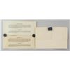 Image 4 : Massachusetts Life Insurance Certificate & Letter