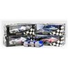Image 1 : Autographed Jacques Villeneuve Scale Car & Helmet