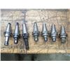 Image 2 : (7) CAT40 Misc ER16 Collet Chucks