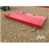 Image 1 : (UNUSED) RED STEEL CONTAINER RAMP