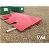 Image 3 : (UNUSED) RED STEEL CONTAINER RAMP