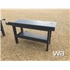 Image 2 : (UNUSED) 30" X 5 FT. STEEL SHOP BENCH