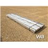 Image 2 : 158 PIECE 14 FT. WHITE STEEL SIDING