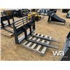 Image 2 : (UNUSED) SKID STEER 4 FT. PALLET FORKS