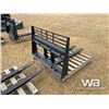 Image 3 : (UNUSED) SKID STEER 4 FT. PALLET FORKS