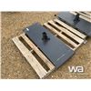 Image 1 : (UNUSED) SKID STEER HITCH PLATE