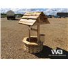 Image 3 : WOODEN WISHING WELL