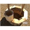 Image 6 : WOODEN WISHING WELL