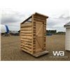 Image 2 : RUSTIC WOOD OUTHOUSE WITH SKY LIGHT