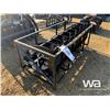 Image 2 : (UNUSED) SKID STEER 72" ROOT RAKE GRAPPLE
