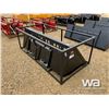 Image 3 : (UNUSED) SKID STEER 84" SNOW BUCKET
