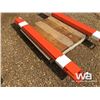 Image 2 : (UNUSED) (1) SET OF 72" FORKLIFT EXTENSIONS