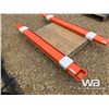 Image 3 : (UNUSED) (1) SET OF 72" FORKLIFT EXTENSIONS