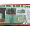 Image 3 : 20 FT. X 10 FT. METAL FRAME GREENHOUSE