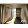 Image 7 : 8 X 20 FT. SHIPPING CONTAINER