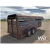 Image 3 : 1989 REAL INDUSTRIES T/A LIVESTOCK TRAILER
