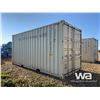 Image 2 : 2020 9'6" x 20 FT. SHIPPING CONTAINER