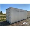 Image 1 : 2020 9'6" x 20 FT. SHIPPING CONTAINER