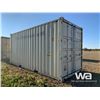 Image 2 : 2020 9'6" x 20 FT. SHIPPING CONTAINER