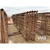 Image 2 : (5) FREESTANDING 6 X 24 FT. LIVESTOCK PANELS
