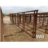 Image 1 : (2) FREESTANDING LIVESTOCK PANELS W/ GATES