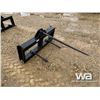 Image 2 : (UNUSED) 2020 SKID STEER BALE SPEAR