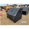 Image 1 : (UNUSED) SKID STEER GARBAGE BIN