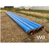 Image 1 : (4) 12" X 54'-61' BLUE PIPE