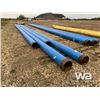 Image 3 : (4) 12" X 54'-61' BLUE PIPE