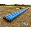 Image 2 : (3) 12" X 61' BLUE PIPE