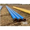 Image 3 : (3) 12" X 61' BLUE PIPE