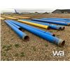 Image 3 : (4) 12" X 24'-35' BLUE PIPE