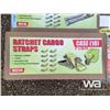 Image 2 : (UNUSED) (10) 2" X 20 FT. RATCHET STRAPS & TARP