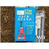 Image 2 : (2) 3 TON JACK STANDS, ORGANIZER, WRENCH SET