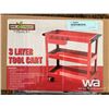 Image 2 : (UNUSED) 3 LAYER TOOL CART