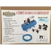Image 1 : (UNUSED) 4 AIR HORNS & COMPRESSOR