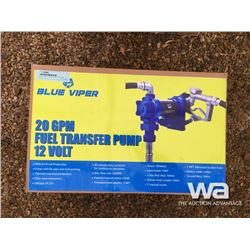 BLUE VIPER 20 GPM 12 VOLT FUEL PUMP